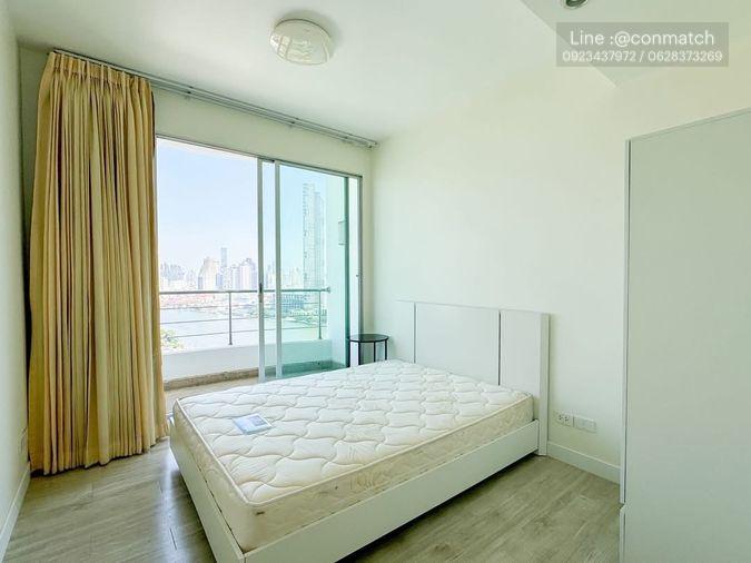 รูป 1 ห้องนอน | 1 ห้องน้ำ | BTS Krung Thon Buri | 52 ตร.ม. | 15,000 บาท/เดือน | ชั้น 32 — Supalai River Place กรุงเทพฯ - รูปที่ 7/10