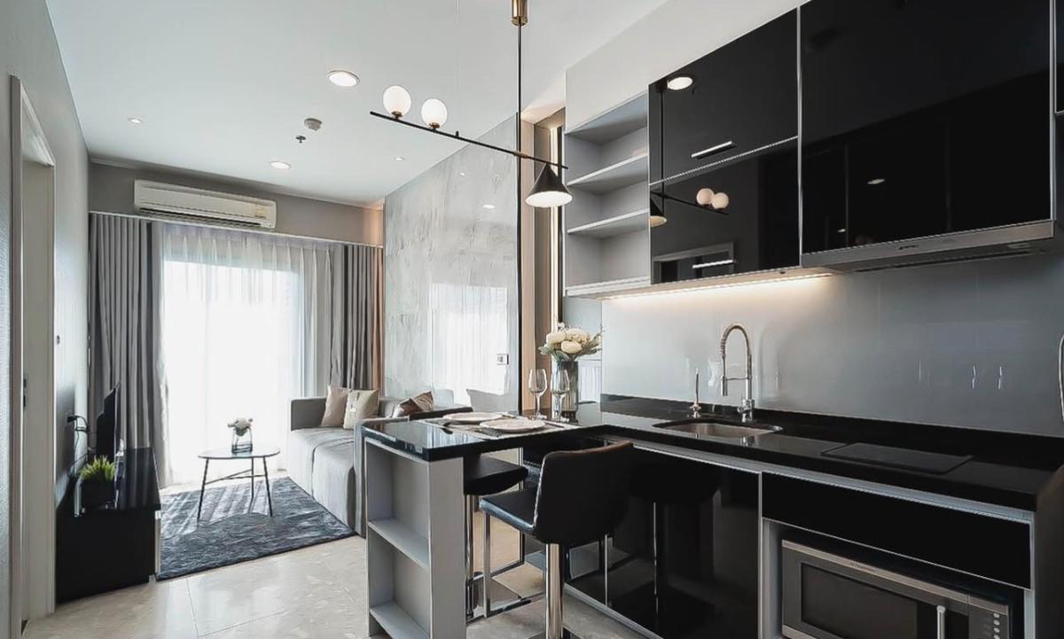 picture 1Bed | 1Bath | BTS Thong Lo | 36sqm | THB 28,000/mo | Fl.11 — The Crest Sukhumvit 34 Bangkok - 1/1