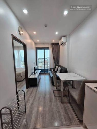 รูป 1 ห้องนอน | 1 ห้องน้ำ | BTS Udom Suk | 35 ตร.ม. | 19,000 บาท/เดือน | ชั้น 19 — Ideo Mobi Sukhumvit 66 กรุงเทพฯ - รูปที่ 1/5