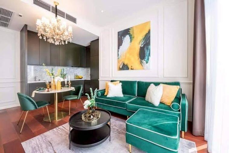 picture 1Bed | 1Bath | BTS Thong Lo | 42sqm | THB 50,000/mo | Fl.7 — Khun Ticha Bangkok - 1/5