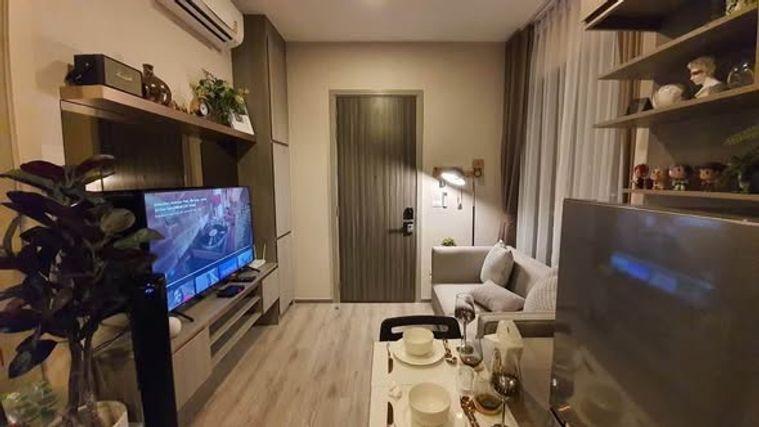 รูป 1 ห้องนอน | 1 ห้องน้ำ | BTS On Nut | 35 ตร.ม. | 28,000 บาท/เดือน | ชั้น 27 — Knightsbridge Prime Onnut กรุงเทพฯ - รูปที่ 3/5