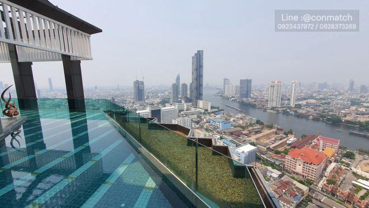 รูป 1 ห้องนอน | 1 ห้องน้ำ | BTS Krung Thon Buri | 40 ตร.ม. | 11,000 บาท/เดือน | ชั้น 14 — Station Sathorn กรุงเทพฯ - รูปที่ 2/10