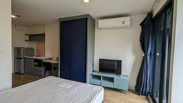 picture Studio | 1Bath | BTS Kasetsart University | 24sqm | THB 9,000/mo | Fl.3 — Attitude Bu Bangkok - 1/5