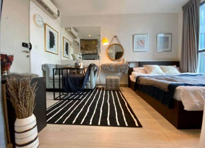 รูป 1 ห้องนอน | 1 ห้องน้ำ | BTS Krung Thon Buri | 25 ตร.ม. | 13,000 บาท/เดือน | ชั้น 11 — Ideo Mobi Sathorn กรุงเทพฯ - รูปที่ 6/10