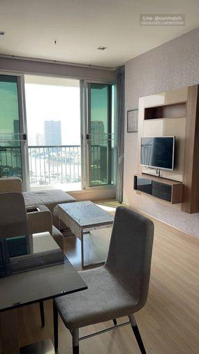 รูป 1 ห้องนอน | 1 ห้องน้ำ | BTS Saphan Taksin | 39 ตร.ม. | 20,000 บาท/เดือน | ชั้น 30 — Rhythm Sathorn กรุงเทพฯ - รูปที่ 4/4