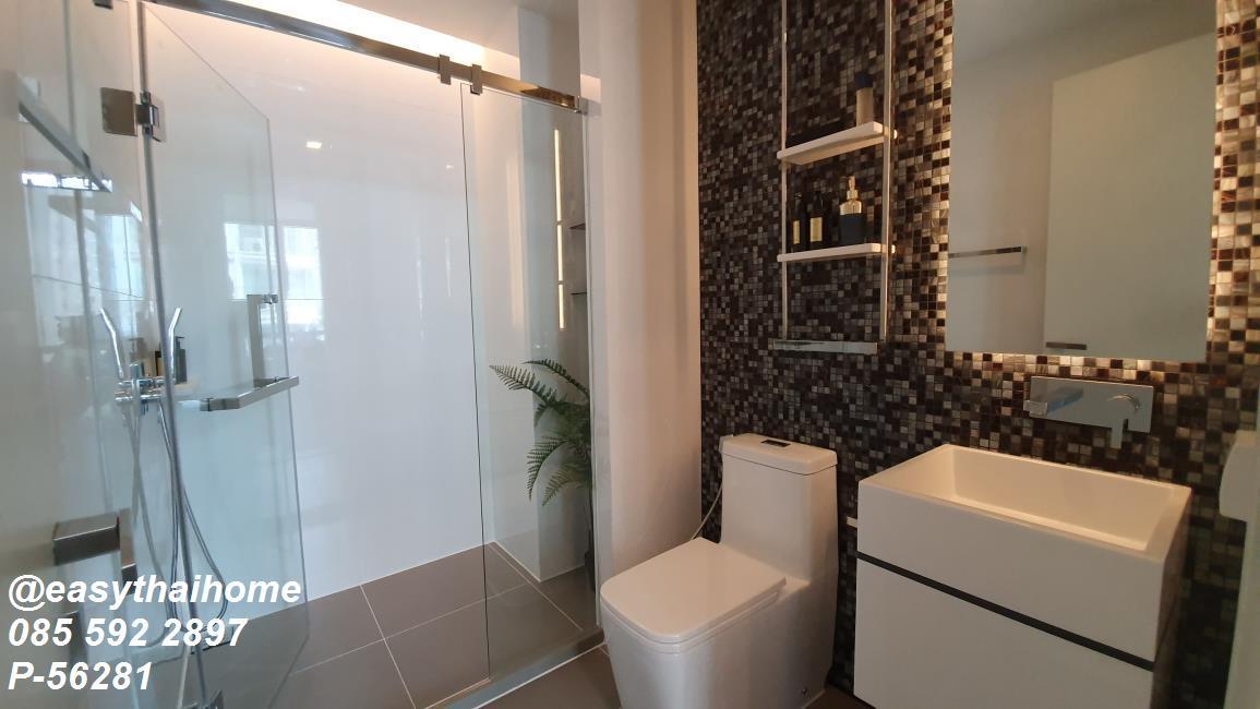 รูป P-56281 🔥 ห้องสวยแต่งครบ บิวท์อินแน่น ชั้น 21 วิวเมืองสวย The Room Sukhumvit 69 ใกล้ BTS พระโขนง Line@easythaihome 085-592-2897 - รูปที่ 2/10