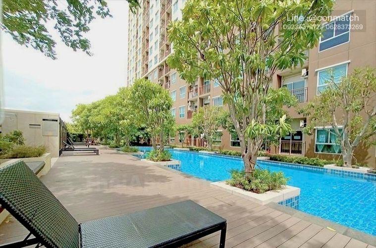 รูป 1 ห้องนอน | 1 ห้องน้ำ | BTS Pak Nam | 30 ตร.ม. | 7,000 บาท/เดือน | ชั้น 4 — Parkland Lite Sukhumvit - Paknam กรุงเทพฯ - รูปที่ 1/10