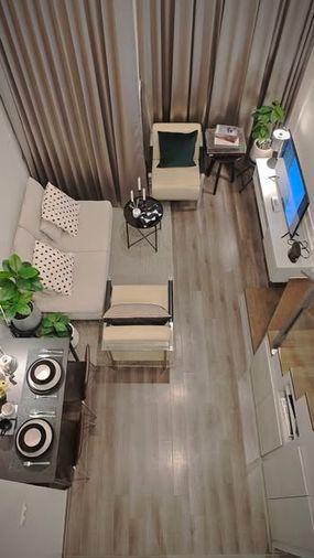 รูป 1 ห้องนอน | 1 ห้องน้ำ | MRT Phra Ram 9 | 33 ตร.ม. | 28,000 บาท/เดือน | ชั้น 27 — Knightsbridge Space Rama 9 กรุงเทพฯ - รูปที่ 1/5