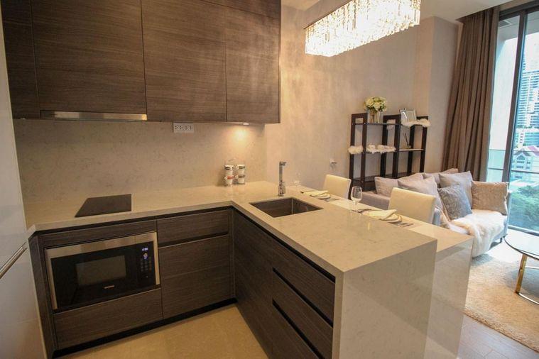 รูป 1 ห้องนอน | 1 ห้องน้ำ | BTS Asok | 54 ตร.ม. | 42,000 บาท/เดือน | ชั้น 10 — The Esse Asoke กรุงเทพฯ - รูปที่ 9/10
