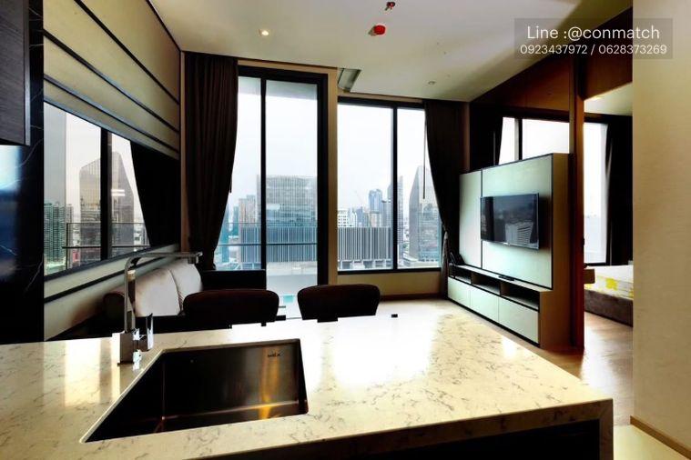 รูป 1 ห้องนอน | 1 ห้องน้ำ | MRT Phetchaburi | 45 ตร.ม. | 40,000 บาท/เดือน | ชั้น 32 — The Esse Asoke กรุงเทพฯ - รูปที่ 4/10