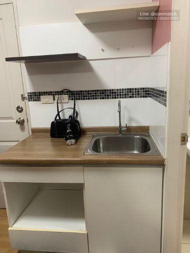 รูป 1 ห้องนอน | 1 ห้องน้ำ | BTS Pak Nam | 30 ตร.ม. | 7,000 บาท/เดือน | ชั้น 4 — Parkland Lite Sukhumvit - Paknam กรุงเทพฯ - รูปที่ 4/10