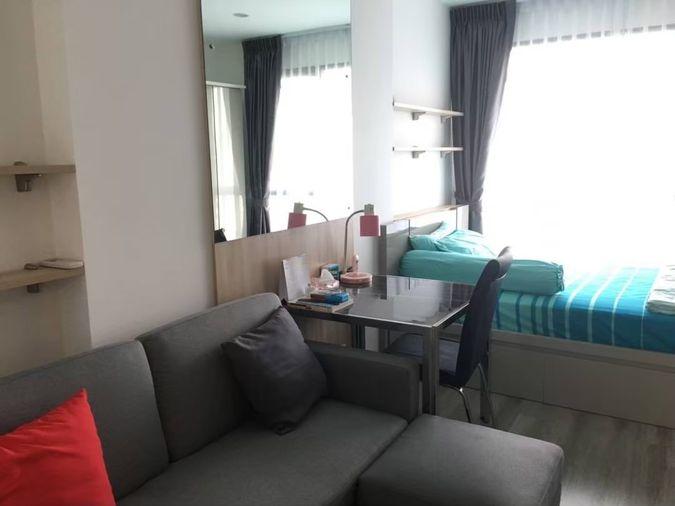 รูป 1 ห้องนอน | 1 ห้องน้ำ | BTS Asok | 25 ตร.ม. | 18,000 บาท/เดือน | ชั้น 16 — Ideo Mobi Asoke กรุงเทพฯ - รูปที่ 3/10