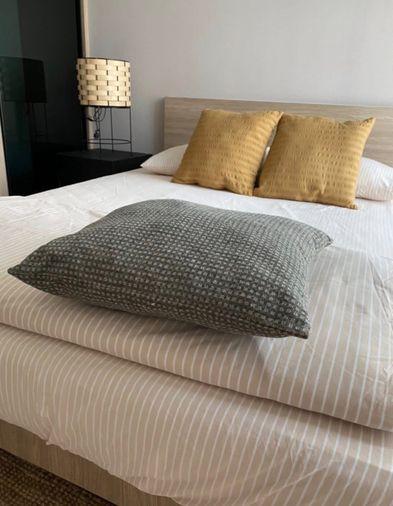 รูป 1 ห้องนอน | 1 ห้องน้ำ | BTS Phrom Phong | 41 ตร.ม. | 28,000 บาท/เดือน | ชั้น 8 — The Teak Sukhumvit 39 กรุงเทพฯ - รูปที่ 3/3