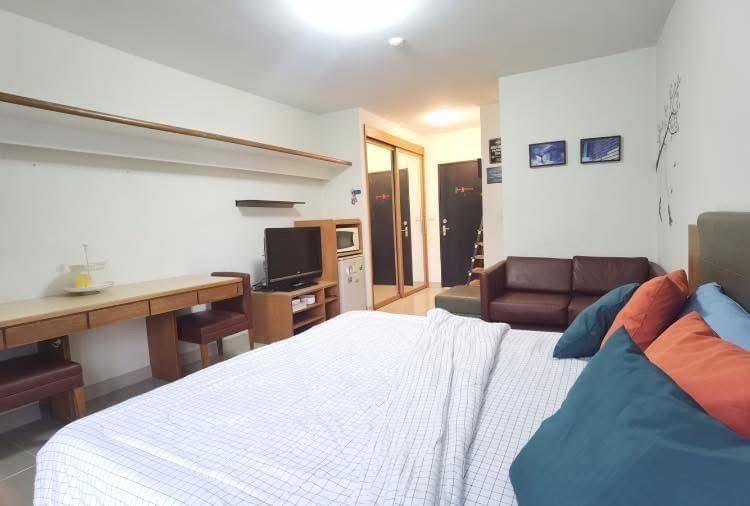 รูป 1 ห้องนอน | 1 ห้องน้ำ | MRT Phra Ram 9 | 26 ตร.ม. | 8,000 บาท/เดือน | ชั้น 6 — I-House Laguna Garden กรุงเทพฯ - รูปที่ 1/6