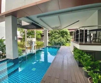 picture 2Bed | 1Bath | BTS On Nut | 56sqm | THB 19,000/mo | Fl.2 — Tree Condo Luxe Sukhumvit 52 Bangkok - 3/10