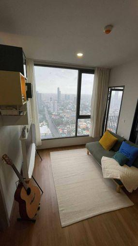 รูป 2 ห้องนอน | 1 ห้องน้ำ | BTS Thong Lo | 39 ตร.ม. | 28,000 บาท/เดือน | ชั้น 34 — Cloud Thonglor-Phetchaburi กรุงเทพฯ - รูปที่ 6/10