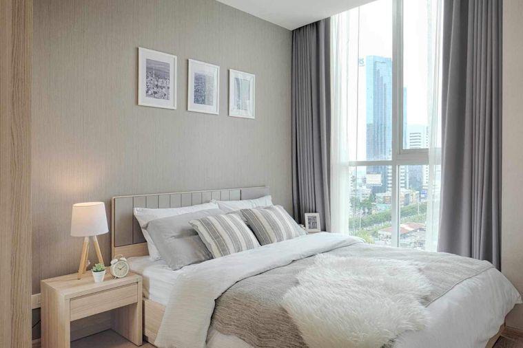 picture 1Bed | 1Bath | MRT Phra Ram 9 | 26sqm | THB 15,000/mo | Fl.12 — Noble Revolve Ratchada Bangkok - 2/10