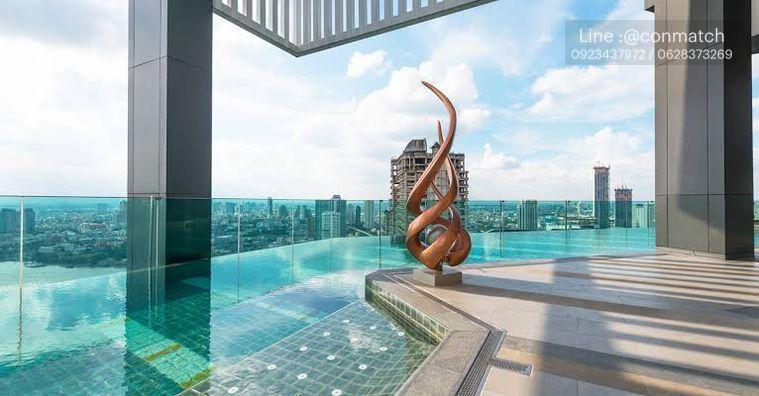 รูป 1 ห้องนอน | 1 ห้องน้ำ | BTS Saphan Taksin | 35 ตร.ม. | 20,000 บาท/เดือน | ชั้น 5 — Rhythm Sathorn กรุงเทพฯ - รูปที่ 3/10
