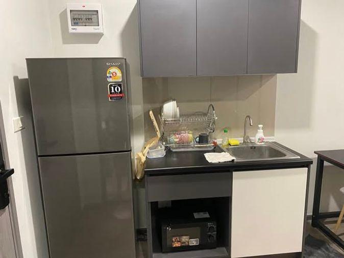 picture 1Bed | 1Bath | BTS Wutthakat | 27sqm | THB 10,000/mo | Fl.9 — Rich Point Bangkok - 3/5
