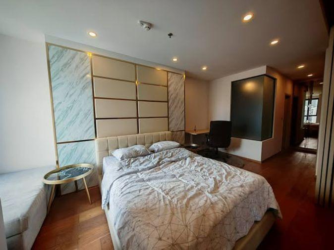 รูป 1 ห้องนอน | 1 ห้องน้ำ | BTS Chit Lom | 47 ตร.ม. | 30,000 บาท/เดือน | ชั้น 12 — Q Chidlom-Phetchaburi กรุงเทพฯ - รูปที่ 1/1