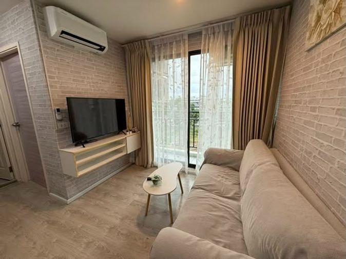 picture 2Bed | 1Bath | BTS Bearing | 33sqm | THB 13,000/mo | Fl.6 — Pause Sukhumvit 103 Bangkok - 1/5