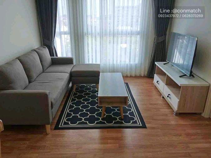 รูป 2 ห้องนอน | 1 ห้องน้ำ | BTS Punnawithi | 44 ตร.ม. | 16,000 บาท/เดือน | ชั้น 6 — Lumpini Ville Sukhumvit 101/1 - Punnawithi กรุงเทพฯ - รูปที่ 4/5