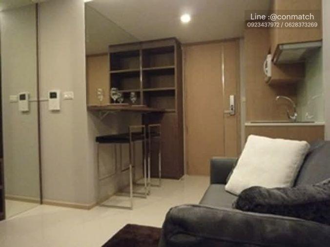 รูป 1 ห้องนอน | 1 ห้องน้ำ | BTS Phloen Chit | 32 ตร.ม. | 25,000 บาท/เดือน | ชั้น 7 — Socio Condo กรุงเทพฯ - รูปที่ 2/4