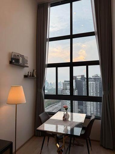 รูป 1 ห้องนอน | 1 ห้องน้ำ | BTS Asok | 35 ตร.ม. | 30,000 บาท/เดือน | ชั้น 34 — Ideo Rama 9 - Asoke กรุงเทพฯ - รูปที่ 1/5