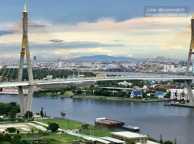 รูป 1 ห้องนอน | 1 ห้องน้ำ | BTS Surasak | 34 ตร.ม. | 16,000 บาท/เดือน | ชั้น 28 — Delight Riverfront Rama 3 - Condo กรุงเทพฯ - รูปที่ 1/5