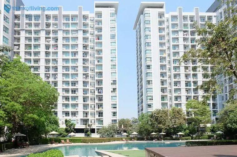 รูป 2 ห้องนอน | 2 ห้องน้ำ | MRT Si Lom | 66 ตร.ม. | 15,000 บาท/เดือน | ชั้น 11 — Parkland Srinakarin Train Station กรุงเทพฯ - รูปที่ 4/10