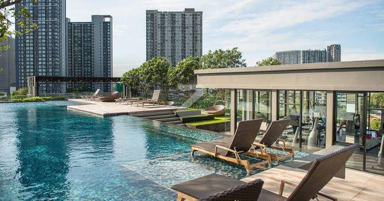 รูป 1 ห้องนอน | 1 ห้องน้ำ | BTS On Nut | 26 ตร.ม. | 13,000 บาท/เดือน | ชั้น 5 — The Base Park East กรุงเทพฯ - รูปที่ 3/10