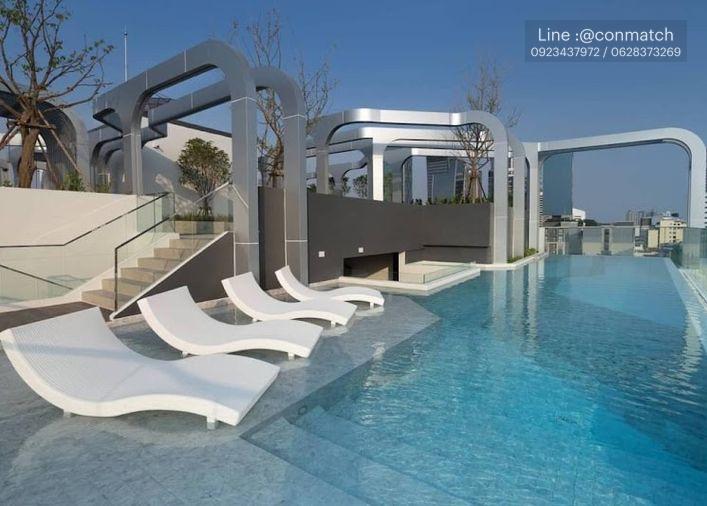 รูป 1 ห้องนอน | 1 ห้องน้ำ | MRT Phra Ram 9 | 25 ตร.ม. | 15,000 บาท/เดือน | ชั้น 7 — Groove Condo Ratchada RAMA9 กรุงเทพฯ - รูปที่ 3/10