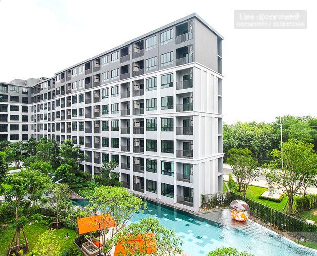picture 1Bed | 1Bath | MRT Bangkhunnon | 26sqm | THB 9,000/mo | Fl.1 — Dcondo Campus Hideaway Bangkok - 1/8