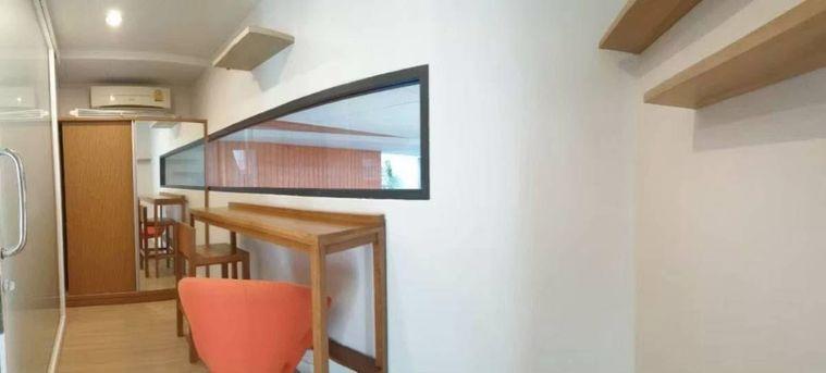 รูป 1 ห้องนอน | 1 ห้องน้ำ | BTS Thong Lo | 49 ตร.ม. | 18,000 บาท/เดือน | ชั้น 3 — D65 Condominium กรุงเทพฯ - รูปที่ 3/8