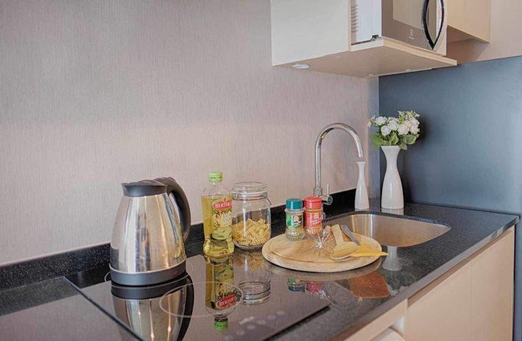 picture 1Bed | 1Bath | MRT Phra Ram 9 | 26sqm | THB 15,000/mo | Fl.12 — Noble Revolve Ratchada Bangkok - 9/10