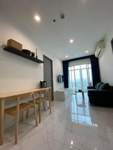 picture 2Bed | 2Bath | BTS On Nut | 58sqm | THB 75,000/mo | Fl.18 — Ideo Verve Sukhumvit Bangkok - 1/10