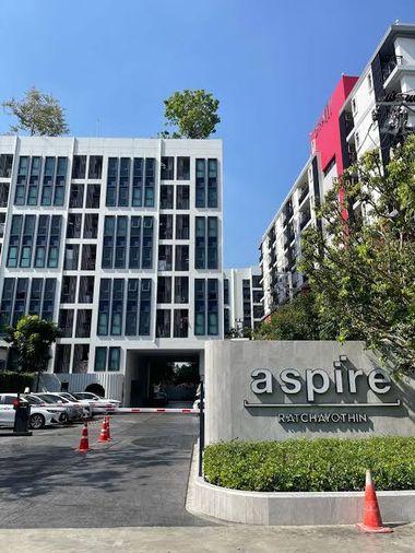 รูป 1 ห้องนอน | 1 ห้องน้ำ | MRT Bang Kraso | 36 ตร.ม. | 10,000 บาท/เดือน | ชั้น 10 — Aspire Rattanathibet 1 กรุงเทพฯ - รูปที่ 1/1