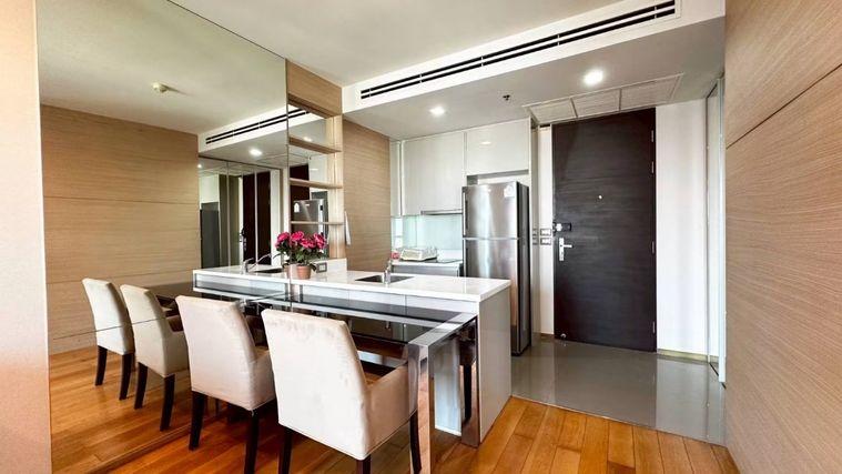 รูป 1 ห้องนอน | 1 ห้องน้ำ | MRT Phetchaburi | 45 ตร.ม. | 25,000 บาท/เดือน | ชั้น 34 — The Address Asoke กรุงเทพฯ - รูปที่ 2/9