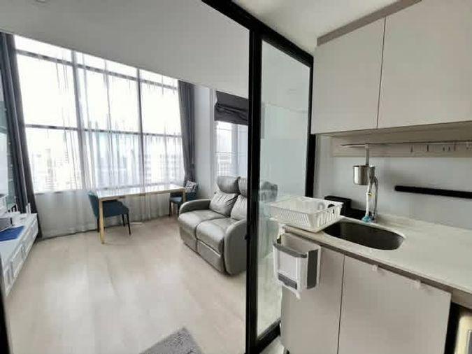 รูป 1 ห้องนอน | 1 ห้องน้ำ | BTS Chong Nonsi | 38 ตร.ม. | 28,000 บาท/เดือน | ชั้น 40 — Knightsbridge Prime Sathorn กรุงเทพฯ - รูปที่ 1/6