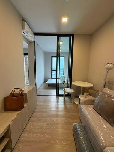 รูป 1 ห้องนอน | 1 ห้องน้ำ | MRT Talad Bang Yai | 25 ตร.ม. | 9,000 บาท/เดือน | ชั้น 21 — PLUM CONDO NEW WEST กรุงเทพฯ - รูปที่ 1/5