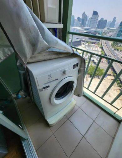 รูป 1 ห้องนอน | 1 ห้องน้ำ | MRT Phra Ram 9 | 26 ตร.ม. | 11,000 บาท/เดือน | ชั้น 24 — Lumpini Park Rama 9 - Ratchada กรุงเทพฯ - รูปที่ 9/10