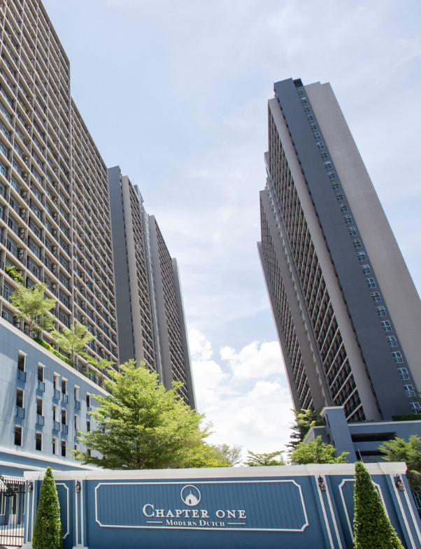 picture 1Bed | 1Bath | MRT Khlong Toei | 29sqm | THB 9,000/mo | Fl.8 — Chapter One Modern Dutch Bangkok - 3/3