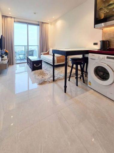 รูป 1 ห้องนอน | 1 ห้องน้ำ | MRT Bang O | 35 ตร.ม. | 23,000 บาท/เดือน | ชั้น 11 — Riviera Ocean Drive กรุงเทพฯ - รูปที่ 4/5