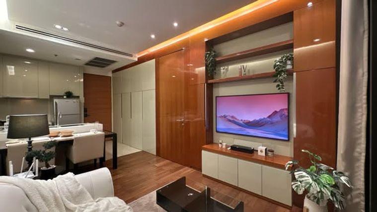 picture 1Bed | 1Bath | BTS Phrom Phong | 45sqm | THB 38,000/mo | Fl.12 — The Address Sukhumvit 28 Bangkok - 1/5