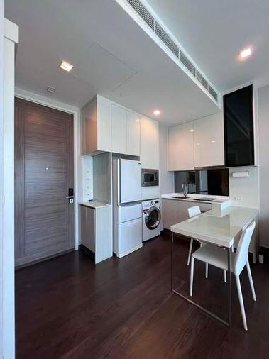 รูป 1 ห้องนอน | 1 ห้องน้ำ | BTS Asok | 46 ตร.ม. | 30,000 บาท/เดือน | ชั้น 24 — Q Asoke กรุงเทพฯ - รูปที่ 1/5