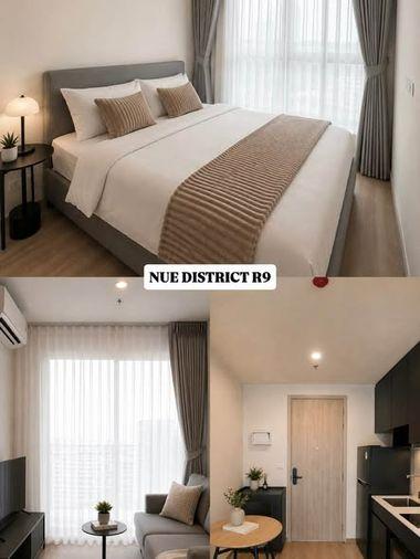 picture 1Bed | 1Bath | MRT Phra Ram 9 | 26sqm | THB 19,000/mo | Fl.31 — Nue District R9 Bangkok - 1/5