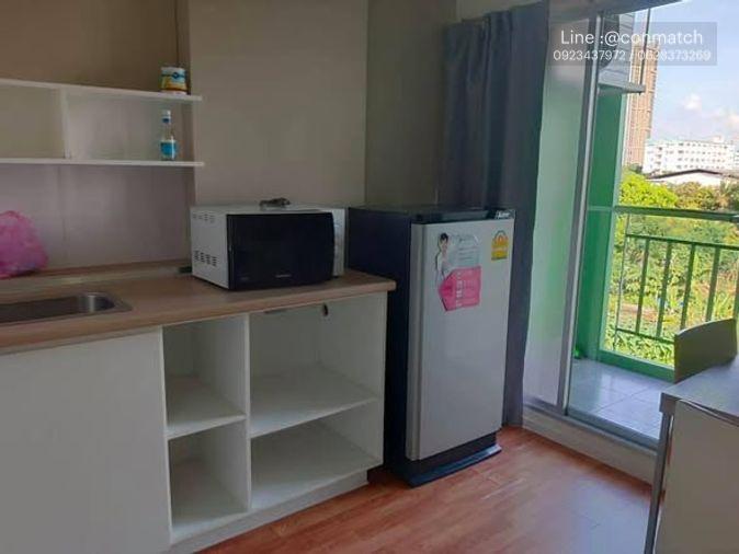 รูป สตูดิโอ | 1 ห้องน้ำ | BTS On Nut | 26 ตร.ม. | 7,000 บาท/เดือน | ชั้น 4 — Lumpini Ville Sukhumvit 77-2 กรุงเทพฯ - รูปที่ 3/5