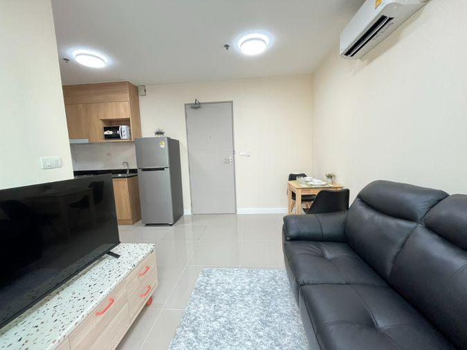 รูป 2 ห้องนอน | 1 ห้องน้ำ | BTS Udom Suk | 44 ตร.ม. | 24,000 บาท/เดือน | ชั้น 11 — Ideo Blucove Sukhumvit กรุงเทพฯ - รูปที่ 3/10
