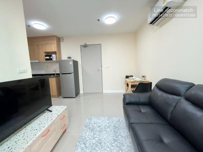 รูป 2 ห้องนอน | 1 ห้องน้ำ | BTS Udom Suk | 44 ตร.ม. | 24,000 บาท/เดือน | ชั้น 11 — Ideo Blucove Sukhumvit กรุงเทพฯ - รูปที่ 3/10