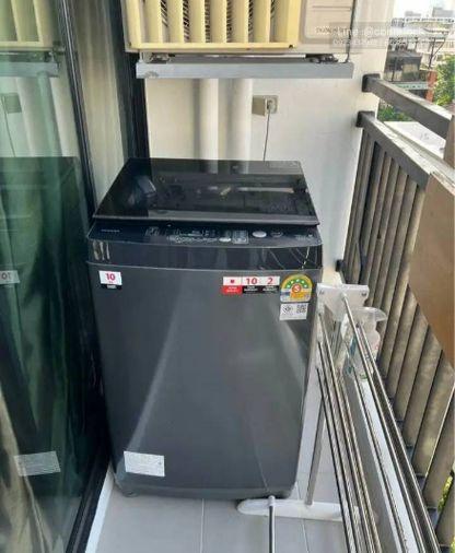 รูป 1 ห้องนอน | 1 ห้องน้ำ | MRT Phra Ram 9 | 25 ตร.ม. | 15,000 บาท/เดือน | ชั้น 7 — Groove Condo Ratchada RAMA9 กรุงเทพฯ - รูปที่ 10/10